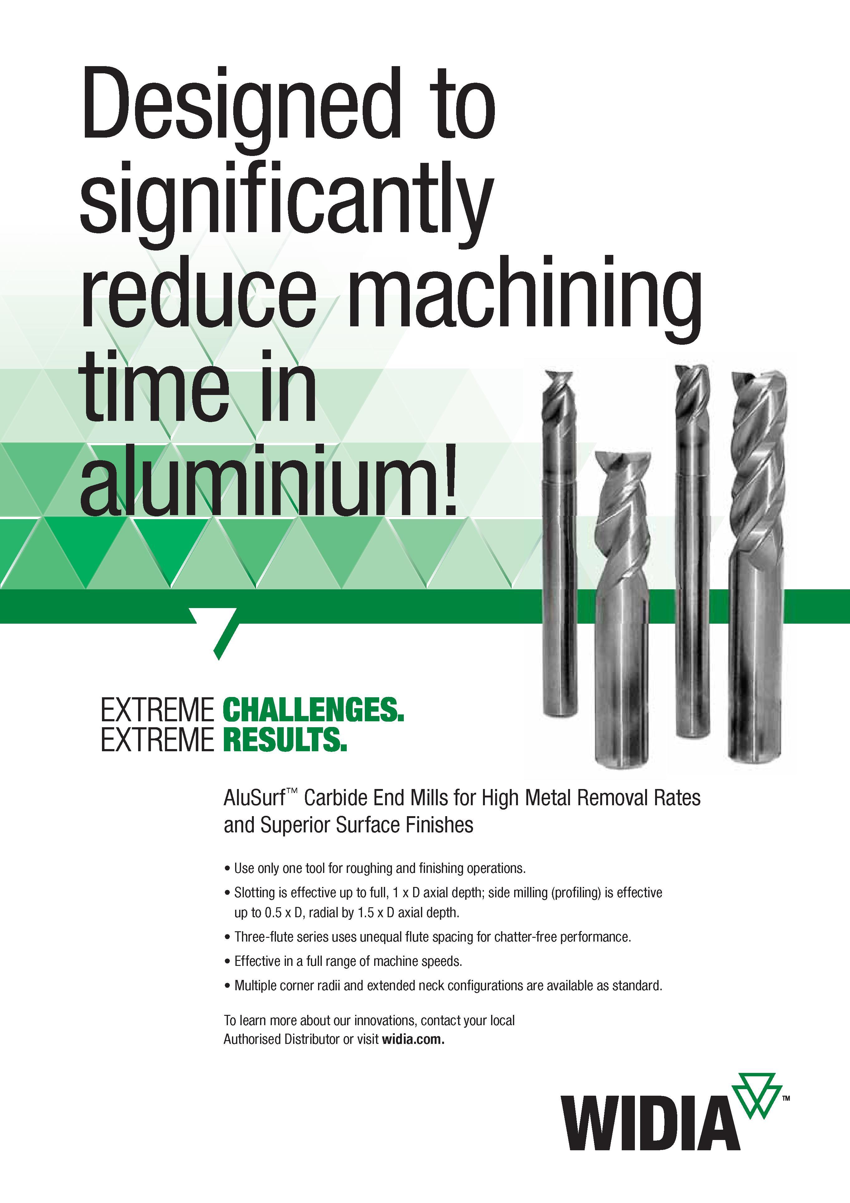 1101 Designed to significantly reduce machining and Superior Surface Finishes Use only one tool for roughing and finishing operations Slotting is effect Каталог WIDIA 2017 Металлорежущий инструмент Стационарный и вращающийся для металлообрабатывающих станков и оборудования Стр. O41 ENG