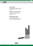 1445 Widia Use as Pilot Drill Ideal point angle and tolerance make the TOP DRILL S+ drill the preferred pilot drill for TDD Series solid carbide deep-ho Каталог WIDIA 2017 Металлорежущий инструмент Стационарный и вращающийся для металлообрабатывающих станков и оборудования Стр. T77 ENG