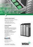 1529 ToolBOSS Vending Solutions ToolBOSS vending solutions help to reduce costs and improve efficiencies to give you a competitive edge Cut tooling inve Каталог WIDIA 2017 Металлорежущий инструмент Стационарный и вращающийся для металлообрабатывающих станков и оборудования Стр. U9 ENG