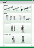1615 Widia REAMING Tipped Modular BORING k Roughing <1 v Finishing COUNTERSINKING Countersinkers PCD ROUND TOOLS Porting Fluid Power Steel-based Carbide Каталог WIDIA 2017 Металлорежущий инструмент Стационарный и вращающийся для металлообрабатывающих станков и оборудования Стр. W3 ENG