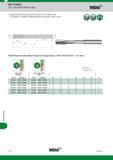 1622 Hole Finishing Hole Finishing HSR Solid Carbide Reaming Tools Widia Standard reamers listed are ground to achieve an H7 tolerance hole IT6 capabili Каталог WIDIA 2017 Металлорежущий инструмент Стационарный и вращающийся для металлообрабатывающих станков и оборудования Стр. W10 ENG