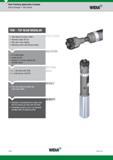 1690 Hole Finishing Application Example Heat Exchanger Tube Sheets Widia TRM - TOP REAM MODULAR Tube holes 0 25,25mm ( 994 ) Tolerance range 100 m Alloy Каталог WIDIA 2017 Металлорежущий инструмент Стационарный и вращающийся для металлообрабатывающих станков и оборудования Стр. W78 ENG