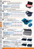 1298 PARAT Plastic toolbox a 0 Version Made of polypropylene - light, robust, and impact resistant Large comfortable carrying handle with locking func Каталог HOFFMANN GROUP 2015 Инструмент режущий слесарный измерительный абразивный Оборудование Комплексные поставки для промышленных предприятий Стр. 1298 ENG