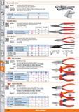 1314 Sheet metal damp Version Particularly wide and flat clamping jaws Sturdy spring steel body Fully nickel-plated Material Chrome vanadium steel cla Каталог HOFFMANN GROUP 2015 Инструмент режущий слесарный измерительный абразивный Оборудование Комплексные поставки для промышленных предприятий Стр. 1314 ENG