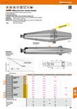 681 47 Hoffmann Group DIN DIN ISO 6357 69871 7388-1 Form A G6 3 8000 min'1 HPC SI bGaiant Milling head arbor, vibration damped Shank, spigot, and all Каталог HOFFMANN GROUP 2016 Станочный режущий и вспомогательный инструмент для металлорежущих универсальных станков центров и комплексов с ЧПУ Версия 47 Стр. 681
