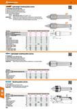 794 Hoffmann Group 47 Lightweight revolving lathe centre Lightweight version with slim body Precision roller bearings for high concentricity Maintena Каталог HOFFMANN GROUP 2016 Станочный режущий и вспомогательный инструмент для металлорежущих универсальных станков центров и комплексов с ЧПУ Версия 47 Стр. 794