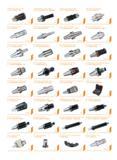9 HSK-A-SLNB Side-lock Holder HSK-A-MTA Morse Taper Adapter HSK-A-SPU Drill Chuck Holder HSK-A-FMB Face Mill Holder HSK-A-SLNBfilllKJIti HSK-A-MTAI Каталог DEREK 2017 Инструмент металлорежущий и станочная оснастка Фрезы концевые твердосплавные и с режущими сменными пластинами Резцы Державки Расточные головки Стр.