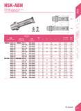 77 HSK-ABH HSK-ABH Rough Boring Tool HSK-ABH fliisIM mm Specification Tool sissjjffi sin BoringAdapter Boring Head Fig D Di Li l 2 L AnilEM Boring R Каталог DEREK 2017 Инструмент металлорежущий и станочная оснастка Фрезы концевые твердосплавные и с режущими сменными пластинами Резцы Державки Расточные головки Стр. A46