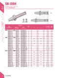 86 SK-DBH SK-DBH Rough Boring Tool SK-DBHffllfsIM mm - T001 Specification sf Boring Adapter Boring Head Fig D Di Li l 2 L AnilEM Boring Range Weight Каталог DEREK 2017 Инструмент металлорежущий и станочная оснастка Фрезы концевые твердосплавные и с режущими сменными пластинами Резцы Державки Расточные головки Стр. A55