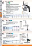 834 Mahr Marameter S indicating snap gauge Version Powerful, rigid frame with handle Anvils made of stainless, hardened steel Anvils carbide tipped a Каталог HOFFMANN GROUP 2015 Инструмент режущий слесарный измерительный абразивный Оборудование Комплексные поставки для промышленных предприятий Стр. 834 ENG