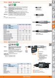 835 Mitutoyo HOLEX Micrometer head Standard Version Fully hardened spindle and glare-free satin chrome-plated barrel Size 0-6,5- Rotating spindle wit Каталог HOFFMANN GROUP 2015 Инструмент режущий слесарный измерительный абразивный Оборудование Комплексные поставки для промышленных предприятий Стр. 835 ENG