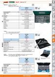 1191 Garant rsnMiiHrucO HOLEX Socket set 1/2 Application o For bolts / nuts O M5- M22 Spark plugs 16 + 20 8 mm Hexagon socket head screws M5 - Ml 2 l/ Каталог HOFFMANN GROUP 2015 Инструмент режущий слесарный измерительный абразивный Оборудование Комплексные поставки для промышленных предприятий Стр. 1191 ENG