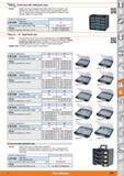 1299 TaaCOj Carrier box with small parts cases Version Mobile carrier box of polypropylene, black Fitted with 4 small parts cases (similar to No 69352 Каталог HOFFMANN GROUP 2015 Инструмент режущий слесарный измерительный абразивный Оборудование Комплексные поставки для промышленных предприятий Стр. 1299 ENG