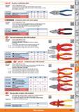 1307 HOLElC, Vanadium combination pliers Standard Similar to ISO 5746 (DIN 5244) Version Chrome-vanadium steel, jaws bright finished, plastic coated h Каталог HOFFMANN GROUP 2015 Инструмент режущий слесарный измерительный абразивный Оборудование Комплексные поставки для промышленных предприятий Стр. 1307 ENG