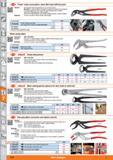 1310 1 <3 > Cobra water pump pliers, extra slim head with box joint Special, extra slim head shape for use in tight spaces Box joint (= double slides) Каталог HOFFMANN GROUP 2015 Инструмент режущий слесарный измерительный абразивный Оборудование Комплексные поставки для промышленных предприятий Стр. 1310 ENG