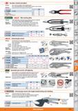 1311 Gas pliers (conical seat pliers) Version Thin head with profiled serrated gripping jaws Pliers chemically blacked, head bright polished, plastic Каталог HOFFMANN GROUP 2015 Инструмент режущий слесарный измерительный абразивный Оборудование Комплексные поставки для промышленных предприятий Стр. 1311 ENG