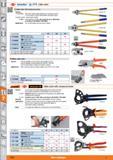 1352 Kfeuf(e lowe Cable cutter Cable cutter with compound action Version 730500/0600- Head with sickle-shaped blades and compound action in cutter hea Каталог HOFFMANN GROUP 2015 Инструмент режущий слесарный измерительный абразивный Оборудование Комплексные поставки для промышленных предприятий Стр. 1352 ENG