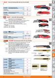 1421 HOLEX Universal trimming knife with zinc die-cast handle 9 84 4830 General-purpose trimming knife with retractable blade and case Overall length Каталог HOFFMANN GROUP 2015 Инструмент режущий слесарный измерительный абразивный Оборудование Комплексные поставки для промышленных предприятий Стр. 1421 ENG