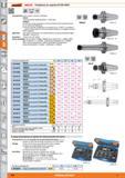 602 m 1 ioBaiarf HOLEX Portapinzas de sujeción ER DIN 69871 DIN 69871 HSC Características: Cono interior y exterior rectificados HOLEX Tuerca de apri Каталог HOFFMANN GROUP 2015 Инструмент слесарный измерительный режущий абразивный Оборудование Комплексные поставки для промышленных предприятий Стр. 602 SPA