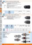 716 R HIII Portabrocas con autoamarre para taladradoras manuales Características: Retensado automático en el taladrado, proporcionalmente a la fuerza Каталог HOFFMANN GROUP 2015 Инструмент слесарный измерительный режущий абразивный Оборудование Комплексные поставки для промышленных предприятий Стр. 716 SPA
