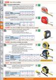 914 m 1 soia Cintas métricas enrollables i ¡ Cinta métrica enrollable TRI-MATIC H Características: Carcasa de plástico cromado con clip para el cintu Каталог HOFFMANN GROUP 2015 Инструмент слесарный измерительный режущий абразивный Оборудование Комплексные поставки для промышленных предприятий Стр. 914 SPA