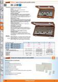 950 Garant j Mitutoyo Juegos de bloques patrón paralelos cerámica 0 DIN EN ISO 3650 Características: Fabricados de cerámica de óxido de circonio (Zr0 Каталог HOFFMANN GROUP 2015 Инструмент слесарный измерительный режущий абразивный Оборудование Комплексные поставки для промышленных предприятий Стр. 950 SPA