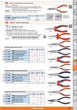 1315 <3 > Alicates cromados para curvar de joyería Norma: DIN ISO 5743 Características: Con mordazas redondas, terminadas en punta completamente y fil Каталог HOFFMANN GROUP 2015 Инструмент слесарный измерительный режущий абразивный Оборудование Комплексные поставки для промышленных предприятий Стр. 1315 SPA