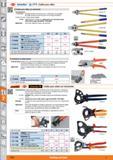 1352 m 1 l(fauf(e LOWÉ Cizallas para cables S Cizallas para cables con transmisión o Características: 73 0500/0600 - Cabezal con filos en forma de hoz Каталог HOFFMANN GROUP 2015 Инструмент слесарный измерительный режущий абразивный Оборудование Комплексные поставки для промышленных предприятий Стр. 1352 SPA