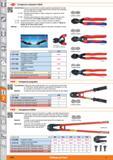 1354 ü Cortapernos compacto CoBolt Características: Gracias a la transmisión de palanca especial, capacidad de corte elevada con aplicación de fuerza Каталог HOFFMANN GROUP 2015 Инструмент слесарный измерительный режущий абразивный Оборудование Комплексные поставки для промышленных предприятий Стр. 1354 SPA