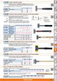 1371 HALDER Martillo combinado Ferroplex Características: Martillo de cerrajero y martillo blando combinados Cabeza de acero altamente bonificado con Каталог HOFFMANN GROUP 2015 Инструмент слесарный измерительный режущий абразивный Оборудование Комплексные поставки для промышленных предприятий Стр. 1371 SPA
