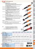 1493 AEG Amoladoras rectas Características: 07 7261 - Amoladora recta Fein Marcha suave, por medio de husillo con apoyo múltiple Motor de gran potenci Каталог HOFFMANN GROUP 2015 Инструмент слесарный измерительный режущий абразивный Оборудование Комплексные поставки для промышленных предприятий Стр. 1493 SPA