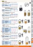 1577 BURG WÁCHTER Candados Características: Sólida cerradura de seguridad con bloqueos, carcasa galvanizada resistente a la intemperie Suministro: Can Каталог HOFFMANN GROUP 2015 Инструмент слесарный измерительный режущий абразивный Оборудование Комплексные поставки для промышленных предприятий Стр. 1577 SPA