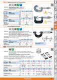 831 Mitutoyo Bügelmessschrauben mit Prismenamboss DIN 863 Ausführung Mit Prismenamboss zum Messen von Drei- bzw Fünfkant-Werkstücken Messbügel l Каталог HOFFMANN GROUP 2015 Инструмент режущий слесарный измерительный абразивный Оборудование Комплексные поставки для промышленных предприятий Стр. 831 DEU