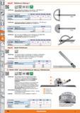 904 HOLElC Winkelmesser Ablesung 1° NsN INorm INOX V y/ Ausführung Offener, halbrunder Gradbogen mit Einteilung 0 -180°; Ablesung 1° Skala blend Каталог HOFFMANN GROUP 2015 Инструмент режущий слесарный измерительный абразивный Оборудование Комплексные поставки для промышленных предприятий Стр. 904 DEU