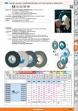1115 tTHOIIl Keramisch gebundene Schleifbockschleifscheiben und elastisch gebundene Abziehscheiben ö A SiC Form 1 Form 5 Ausführung Hochwertige, Каталог HOFFMANN GROUP 2015 Инструмент режущий слесарный измерительный абразивный Оборудование Комплексные поставки для промышленных предприятий Стр. 1115 DEU