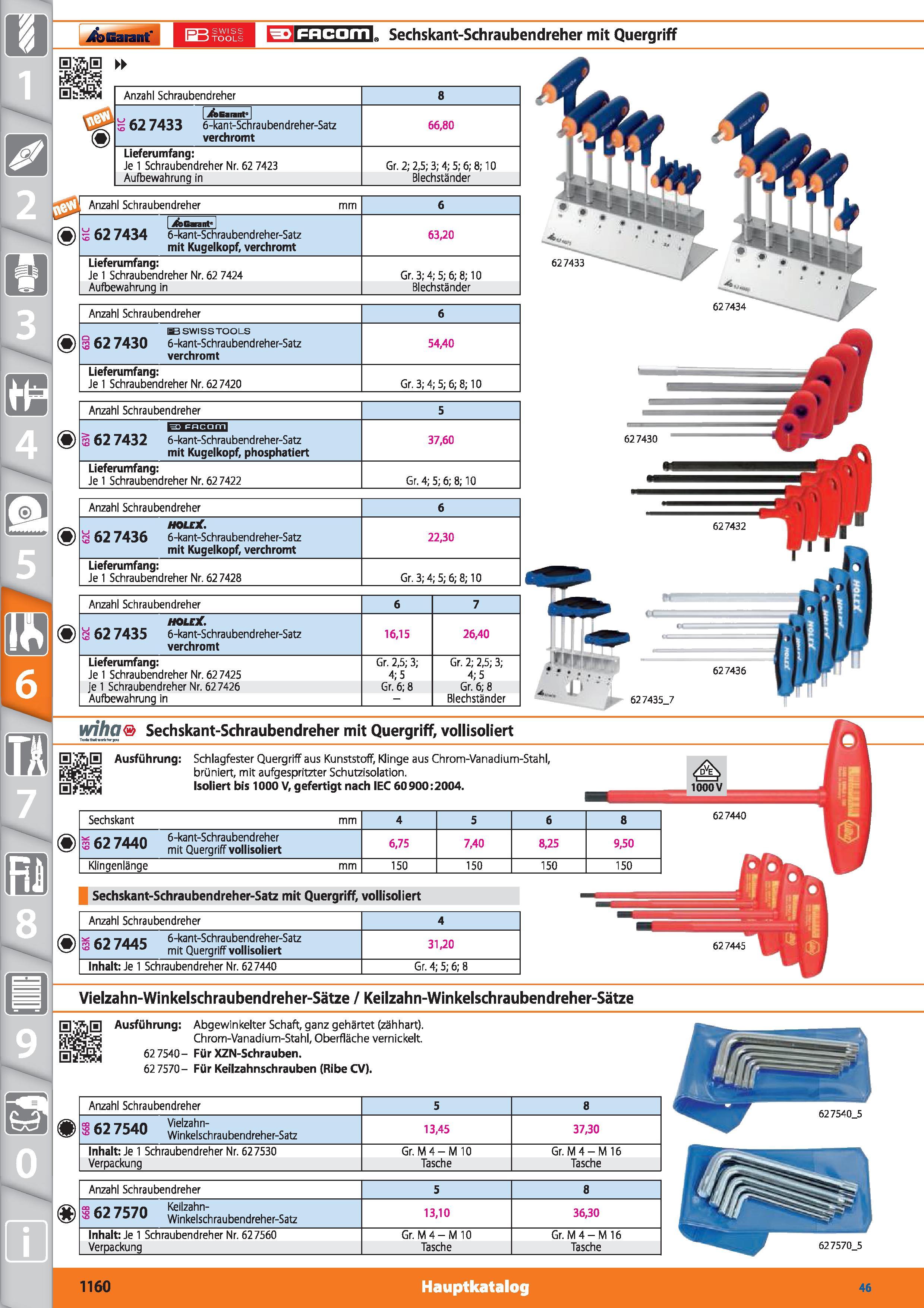 1160 i&>Garant' 1 1 > SWISS IO TOOLS Sechskant-Schraubendreher mit Quergriff Anzahl Schraubendreher s 62 7433 I ifcsiMit I 6-kant-Schraubendreher Каталог HOFFMANN GROUP 2015 Инструмент режущий слесарный измерительный абразивный Оборудование Комплексные поставки для промышленных предприятий DEU Стр. 1160