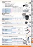 1597 Werkbank-Kehrblech / Kehrschaufel Ausführung 08 7568- Metall, schwarz lackiert, schmale Ausführung mit Holzgriff Abmessung 110x380 mm 08 757 Каталог HOFFMANN GROUP 2015 Инструмент режущий слесарный измерительный абразивный Оборудование Комплексные поставки для промышленных предприятий Стр. 1597 DEU
