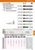 175 Katalog 47 Hoffmann Group Grundloch-Maschinen-Gewindebohrer 13 5850-5955/6155 Form C (2 3 Gänge Anschnitt) 135850- Gr M 2,3 mit altem DIN-Profil Каталог HOFFMANN GROUP 2016 Режущий инструмент и инструментальная оснастка для металлообрабатывающего промышленного оборудования 47 версия издания Стр. 175 DEU