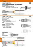 704 ER-Spannzangenfutter mit Mini Mutter JIS B6339 (MAS-BT) Außen- und Innenkegel geschliffen Verwendung Zum Spannen von Werkzeugen mit Zylinderschaf Каталог HOFFMANN GROUP 2016 Режущий инструмент и инструментальная оснастка для металлообрабатывающего промышленного оборудования 47 версия издания Стр. 704 DEU