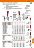 899 Senkrechtspanner mit verschiebbarer Andrückschraube 37 6500-6508 Mit waagrechtem Fuß zum Befestigen auf Montageplatten usw 376500/ 6505/ 6510/ 65 Каталог HOFFMANN GROUP 2016 Режущий инструмент и инструментальная оснастка для металлообрабатывающего промышленного оборудования 47 версия издания Стр. 899 DEU
