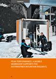 38 PEAK PERFORMANCE A MOBILE WORKSHOP SUPPORTS THE MAYRHOFNER MOUNTAIN RAILWAYS Каталог HOFFMANN GROUP 2016 Производственная мебель для работы хранения и транспортировки в условиях промышленных предприятий и сервисных мастерских Вер. 47 ENG Стр. 38