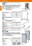 112 Hoffmann Group 47 Sling storage trollc Frame and structure of rectangular steel tubes with sheet metal base Insertion slots in the front and back Каталог HOFFMANN GROUP 2016 Производственная мебель для работы хранения и транспортировки в условиях промышленных предприятий и сервисных мастерских Вер. 47 ENG Стр. 112