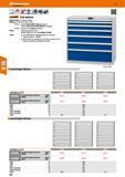 250 Hoffmann Group 47 <1 2 100% n bGaiant Tool cabinets Cabinet frame as under No 943231 Drawers as under No 943251/3256 943261 - Drawer 50 mm with 7 Каталог HOFFMANN GROUP 2016 Производственная мебель для работы хранения и транспортировки в условиях промышленных предприятий и сервисных мастерских Вер. 47 ENG Стр. 250