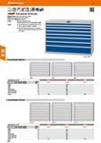 262 Hoffmann Group 47 200kg <1 2 L 100% n bGaiant Tool cabinets 78x36 units Cabinet body as described under No 944001 Drawers as described under No 9 Каталог HOFFMANN GROUP 2016 Производственная мебель для работы хранения и транспортировки в условиях промышленных предприятий и сервисных мастерских Вер. 47 ENG Стр. 262
