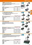 119 Hoffmann Group 47 Small comparator stand Strong cast iron base with rigid column, comparator table with 2 dust grooves The table is hardened, gro Каталог HOFFMANN GROUP 2016 Ручной слесарно-монтажный и измерительный инструмент и оборудование от комплексного поставщика промышленных предприятий Вер. 47 Англ. Стр. 119