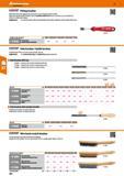 364 Hoffmann Group Fitting brushes Internal brushes with galvanised twisted wire core and plain helix of bristles Ergonomic plastic handle Bristles m Каталог HOFFMANN GROUP 2016 Ручной слесарно-монтажный и измерительный инструмент и оборудование от комплексного поставщика промышленных предприятий Вер. 47 Англ. Стр. 364