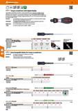 548 Hoffmann Group 47 o ±6% D6 3 H Cal Torque screwdrivers with digital display High-quality comfortable metal-plastic composite handle ensures ergon Каталог HOFFMANN GROUP 2016 Ручной слесарно-монтажный и измерительный инструмент и оборудование от комплексного поставщика промышленных предприятий Вер. 47 Англ. Стр. 548