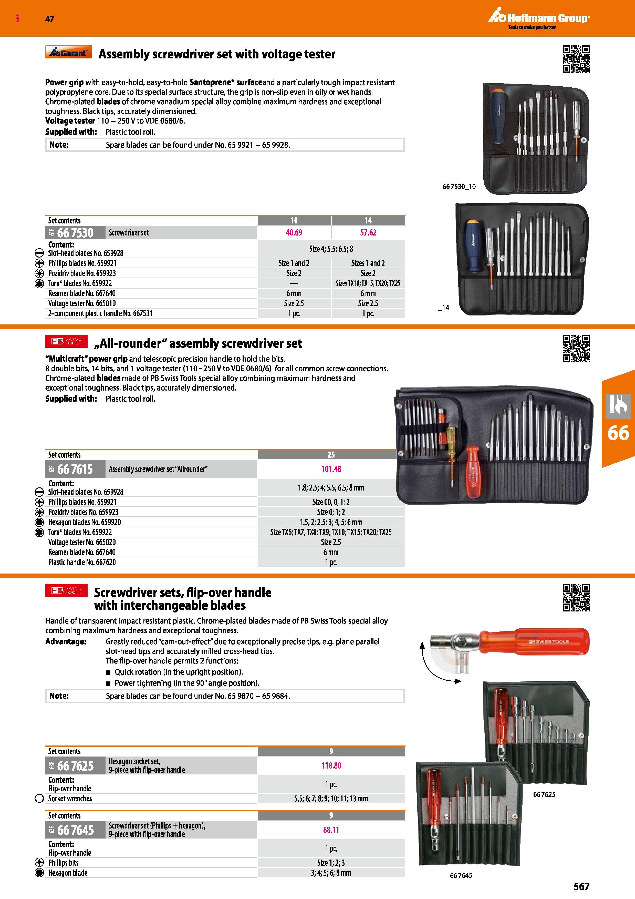 567 Hoffmann Group 47 i&Eaniit' Assembly screwdriver set with voltage tester Power grip with easy-to-hold, easy-to-hold Santoprene8 surfaceand a part Каталог HOFFMANN GROUP 2016 Ручной слесарно-монтажный и измерительный инструмент и оборудование от комплексного поставщика промышленных предприятий Вер. 47 Англ. Стр. 567