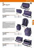 617 Hoffmann Group 47 bGaiant Textile tool bag Material: Of tough nylon Generous-sized main compartment for documents up to DIN A4 7 shaft pockets, 2 Каталог HOFFMANN GROUP 2016 Ручной слесарно-монтажный и измерительный инструмент и оборудование от комплексного поставщика промышленных предприятий Вер. 47 Англ. Стр. 617