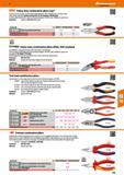 639 Hoffmann Group 47 Tools ta make you better BAHCO Heavy-duty combination pliers ergo8 Chrome vanadium steel, chrome-plated head and joint Slim, ro Каталог HOFFMANN GROUP 2016 Ручной слесарно-монтажный и измерительный инструмент и оборудование от комплексного поставщика промышленных предприятий Вер. 47 Англ. Стр. 639